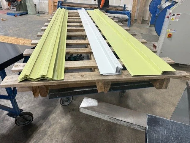 Flashings - PDX Panels shop fabrication