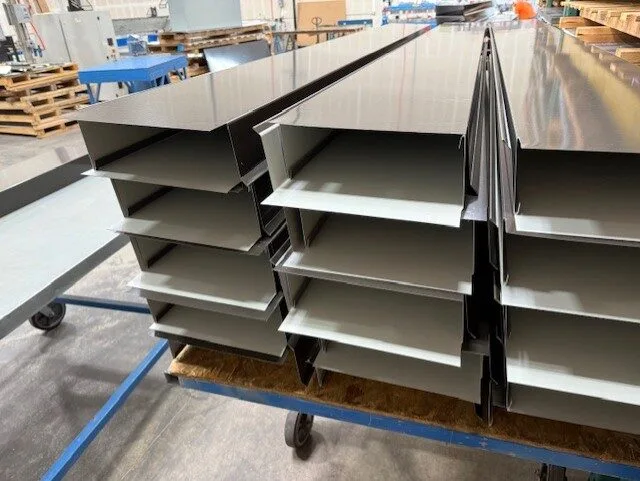 Parapet Coping - PDX Panels shop fabrication