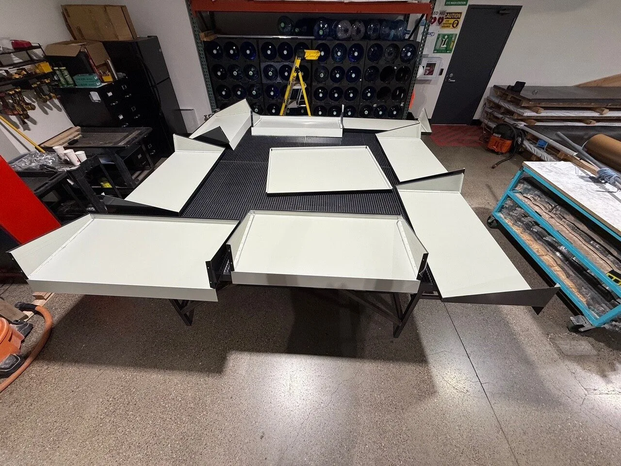 Custom fabricated roof saddles and crickets by PDX Panels Portland OR