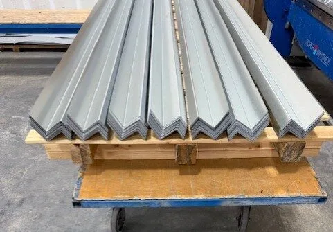Z furring and hat channels fabricated by PDX Panels for commercial panel systems