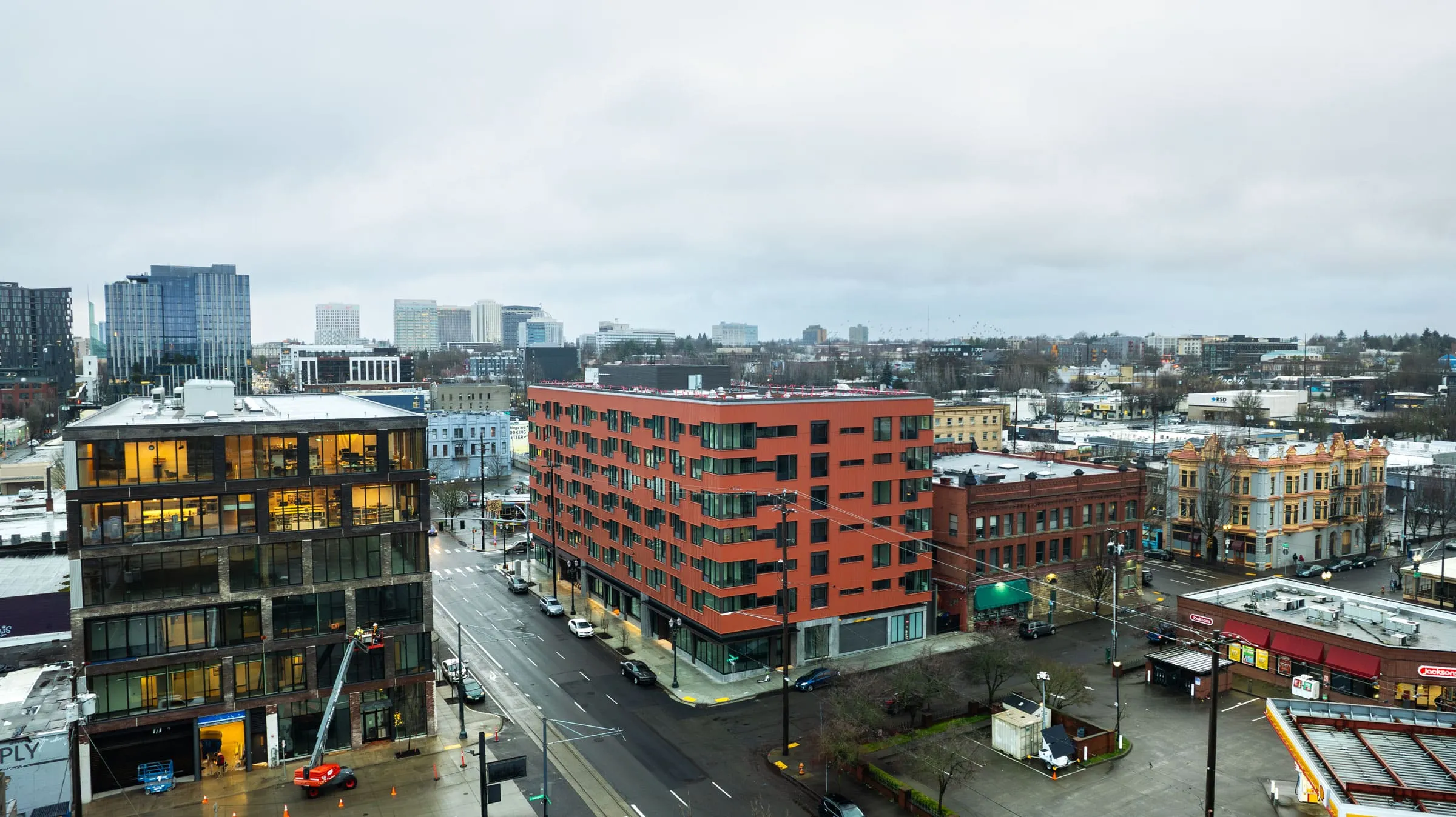 550 Apartments - sheet metal fabrication Portland Oregon