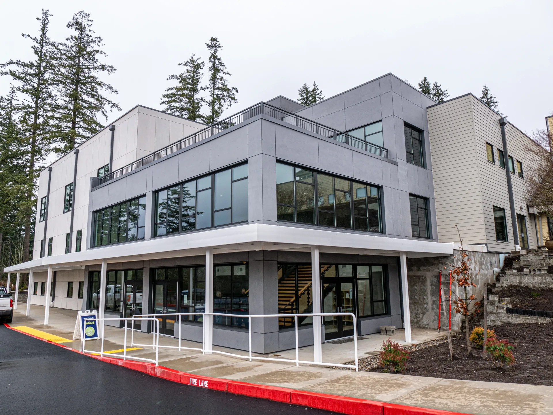 Southwest Bible Church - sheet metal fabrication Portland Oregon