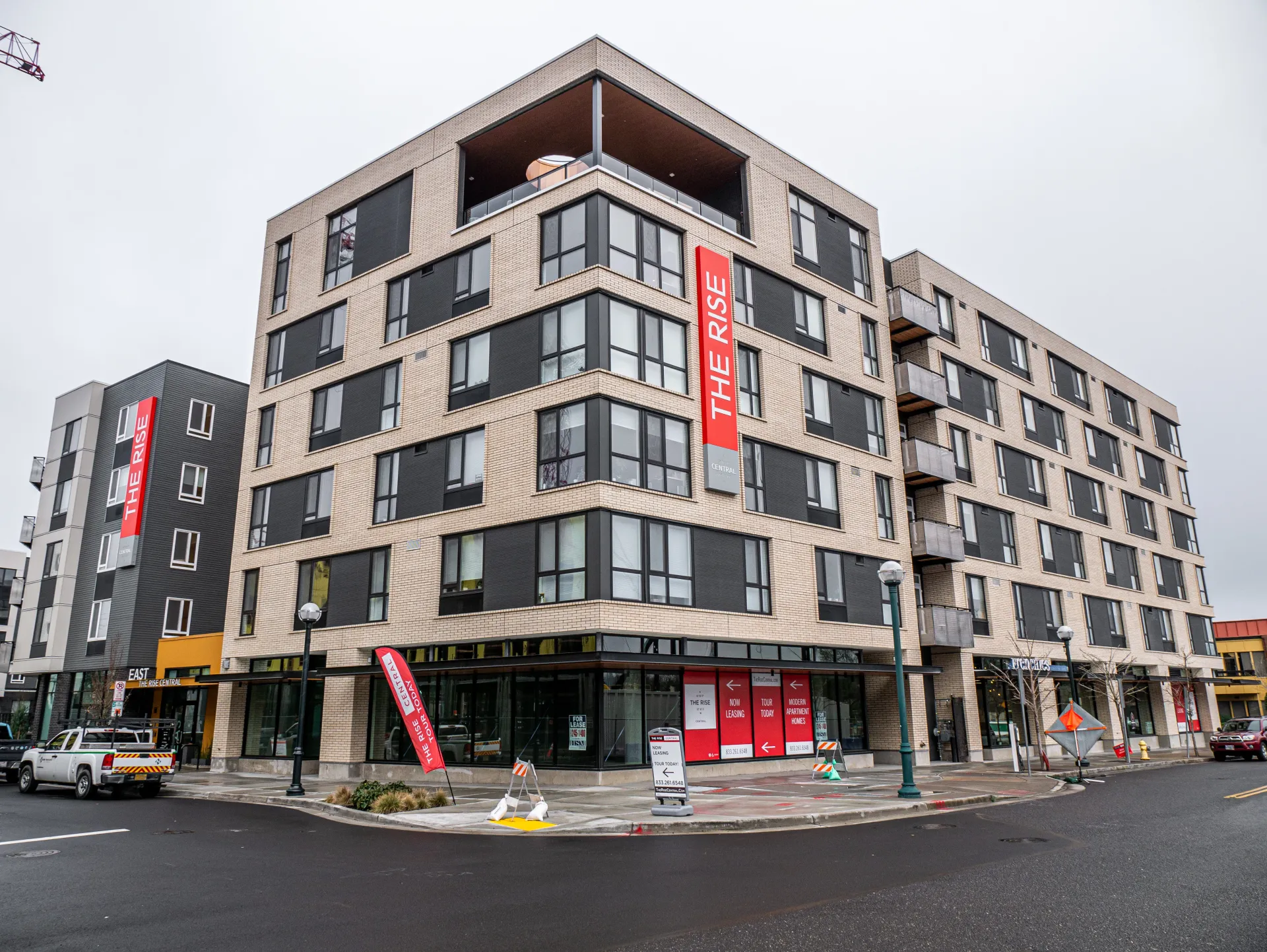 Westgate Apartments - sheet metal fabrication Portland Oregon