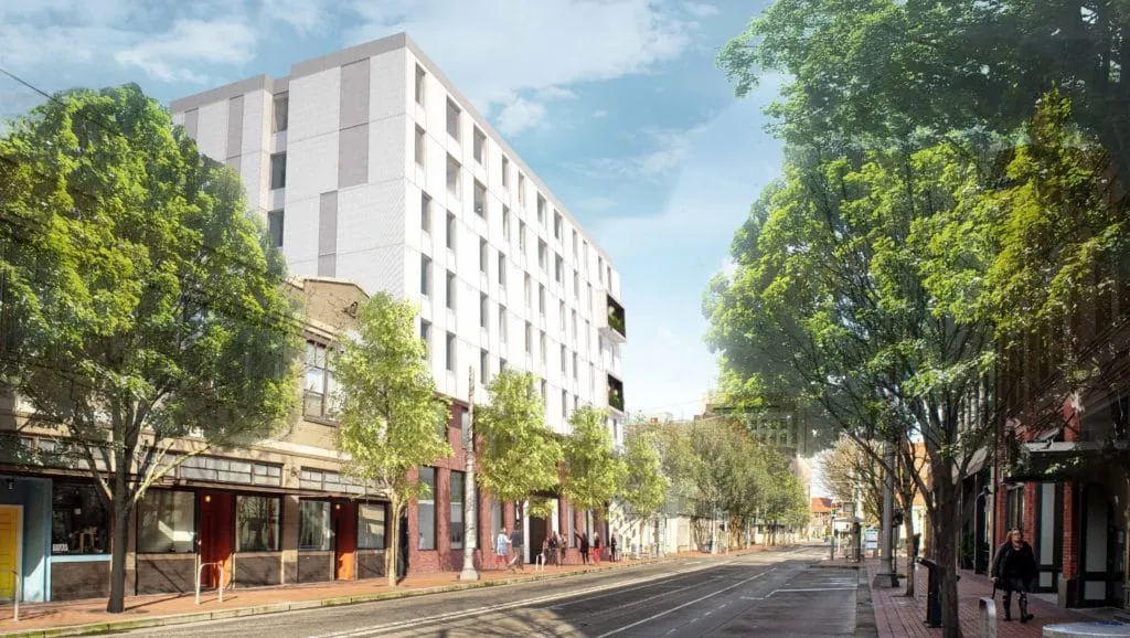Westwind Apartments - sheet metal fabrication Portland Oregon