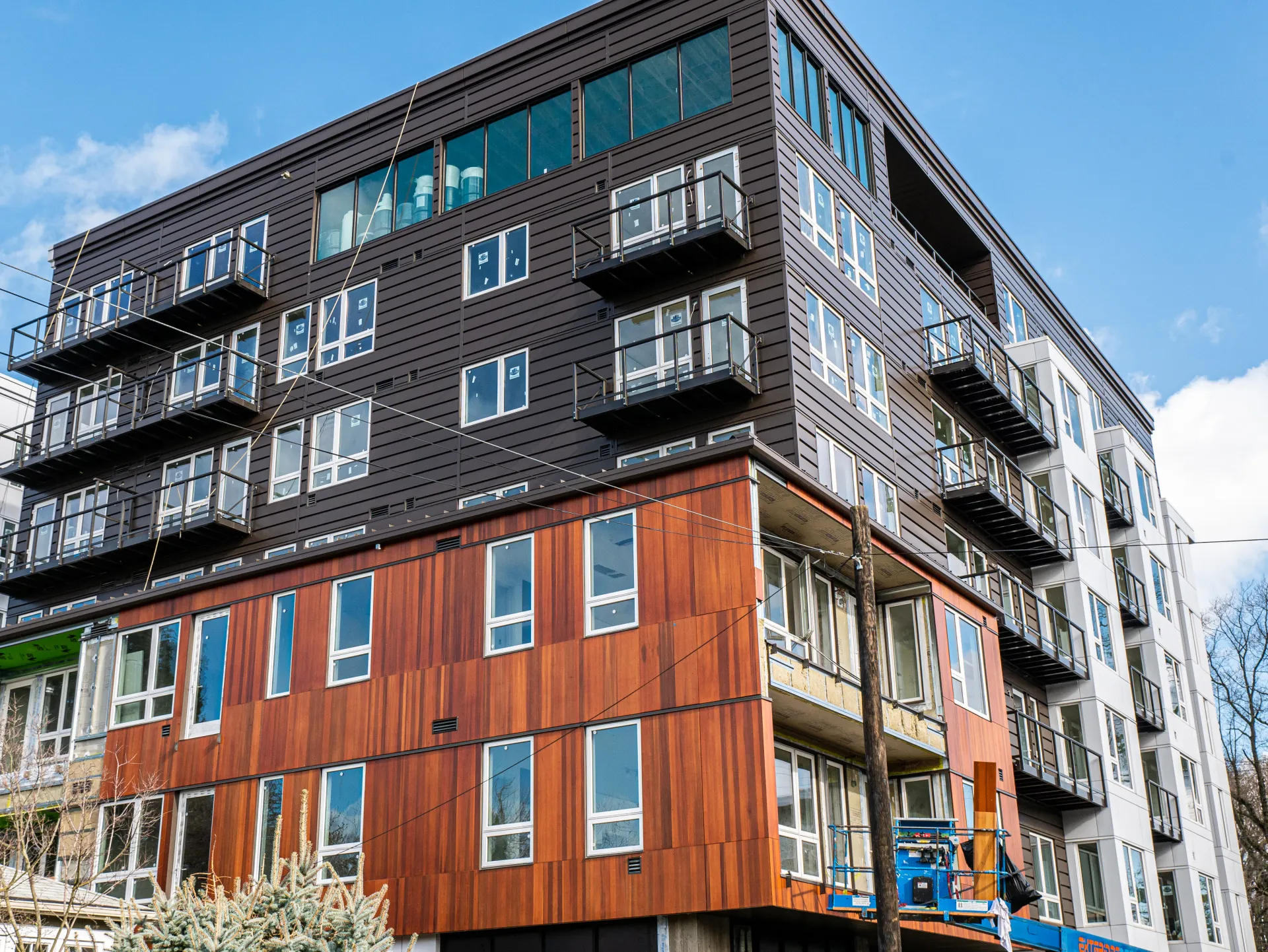 Willamette Interstate Apartments - sheet metal fabrication Portland Oregon
